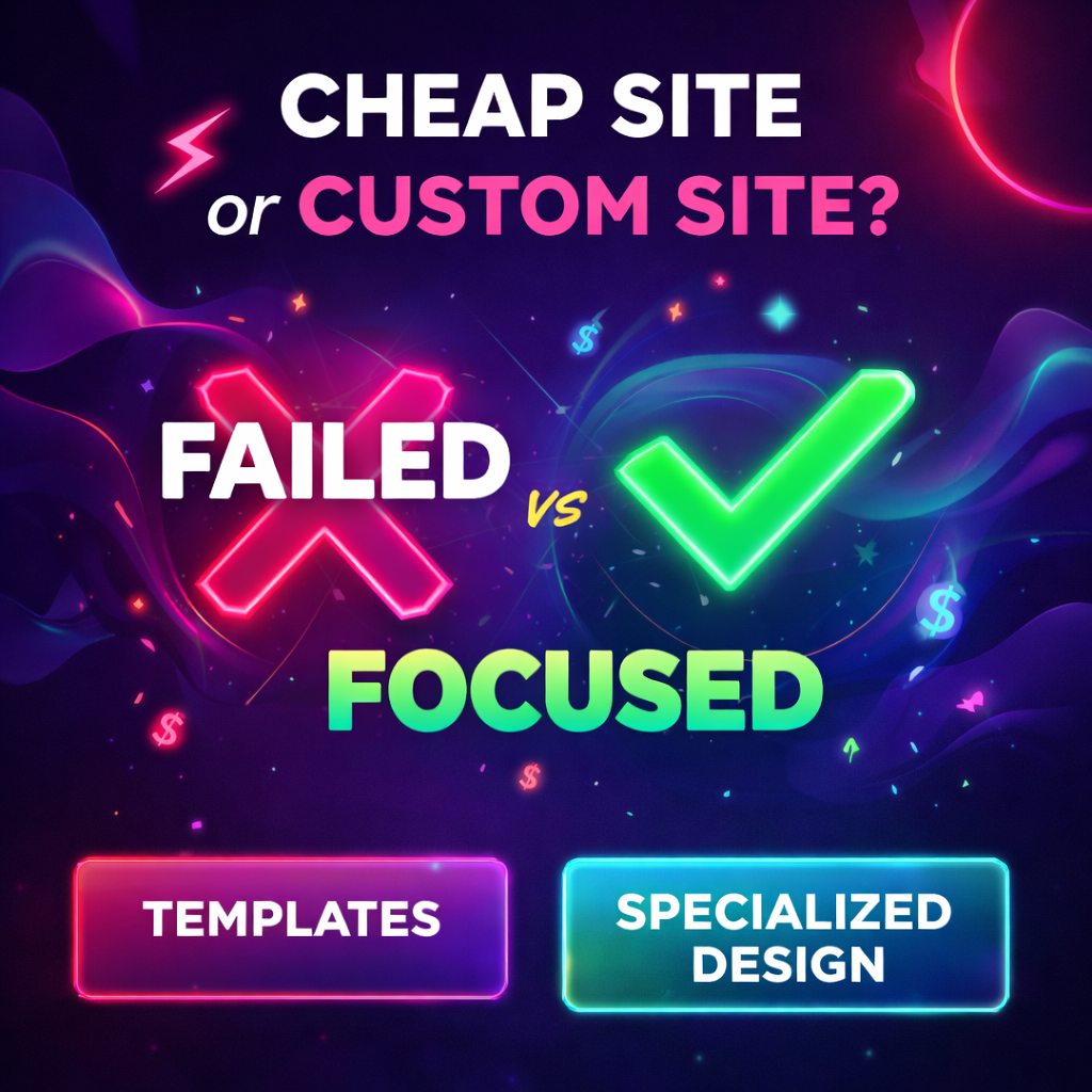 Why Cheap Website Templates Cost Service Businesses More Than They Save
